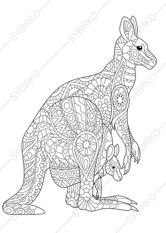 Creative Animals Coloring Book The Mindfulness Animal