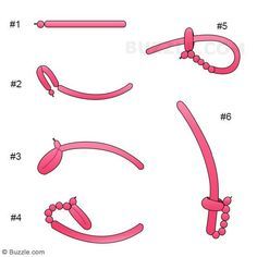 How To Make A Balloon Animals Step By Step Instructions