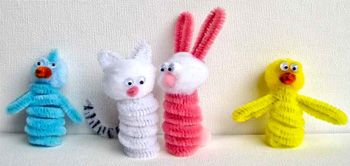 Pipe cleaner animal Etsy