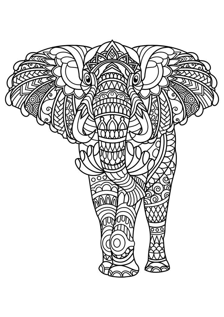 Mandala Coloring Sheets Animal Mandala entuc.org