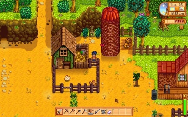 Stardew Valley Cows Milk and Caring for Cattle